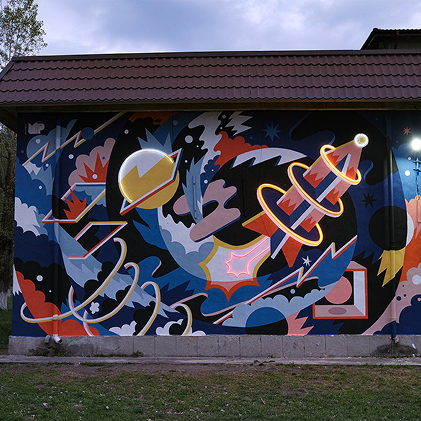 Mural image